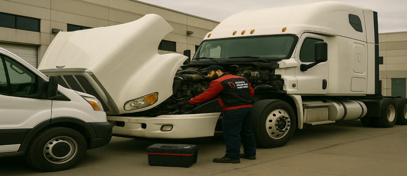 24/7 On-Road Mobile Truck Breakdown Service in Montreal